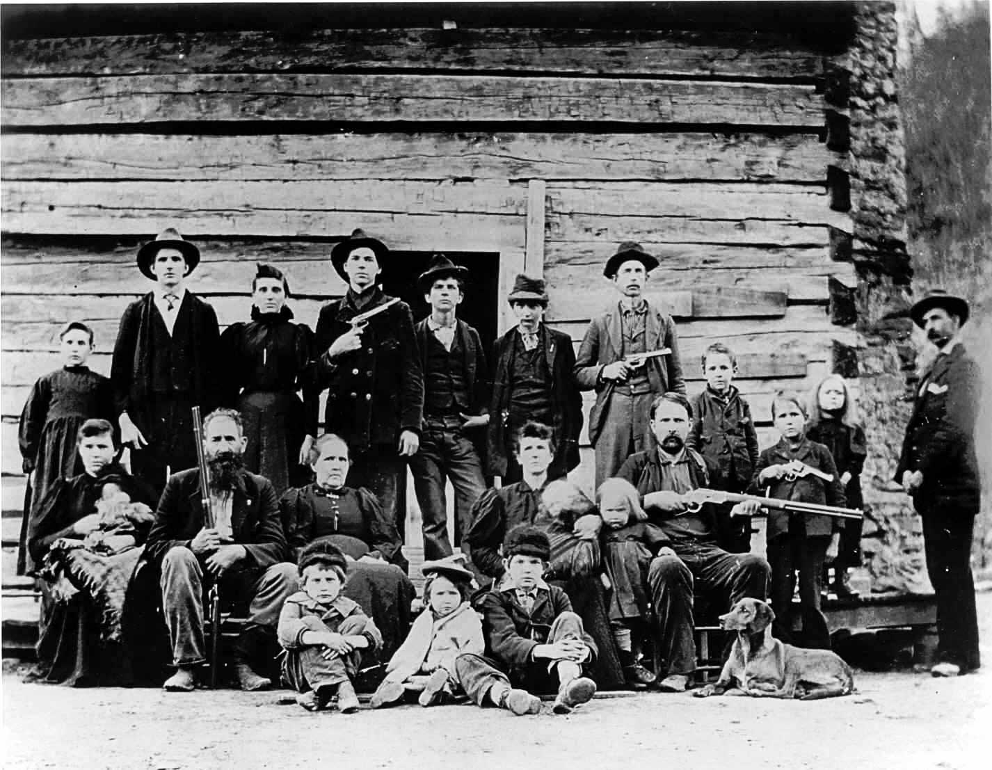 The Hatfield clan (1897)